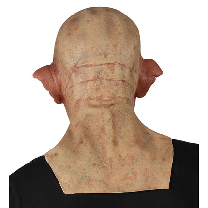Halloween Maske Zombie mit Hals und Brust