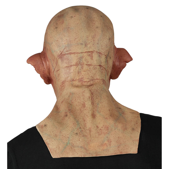 Halloween Maske Zombie mit Hals und Brust