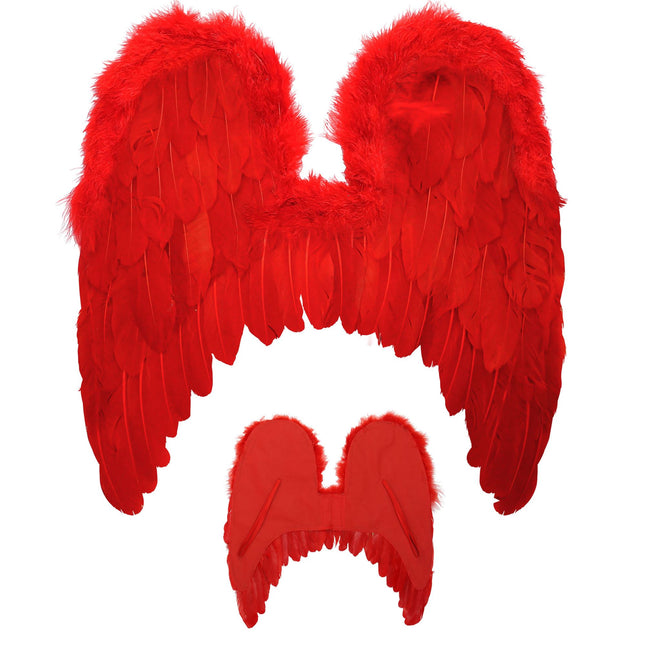 Rote Flügel 49cm