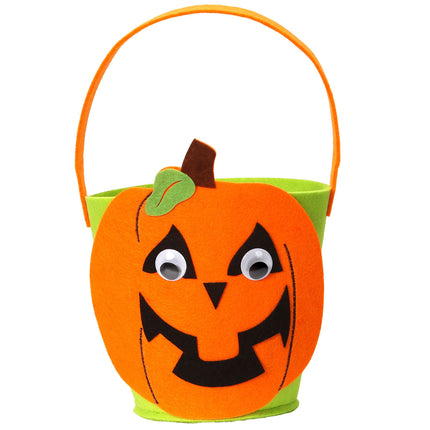 Halloween Tasche Kürbis Stoff