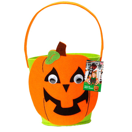 Halloween Tasche Kürbis Stoff