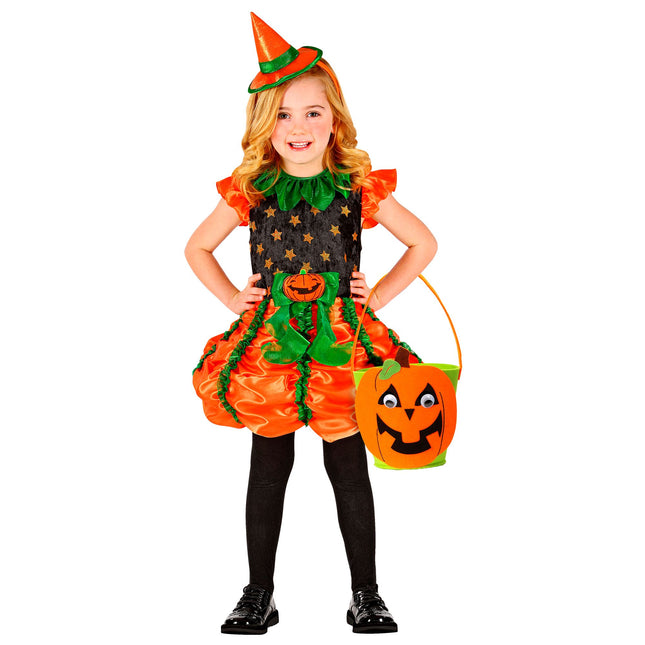 Halloween Tasche Kürbis Stoff