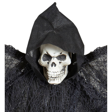 Halloween Puppe Skelett mit Flügeln 51cm