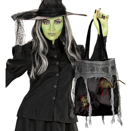 Halloween Handtasche mit Ratte