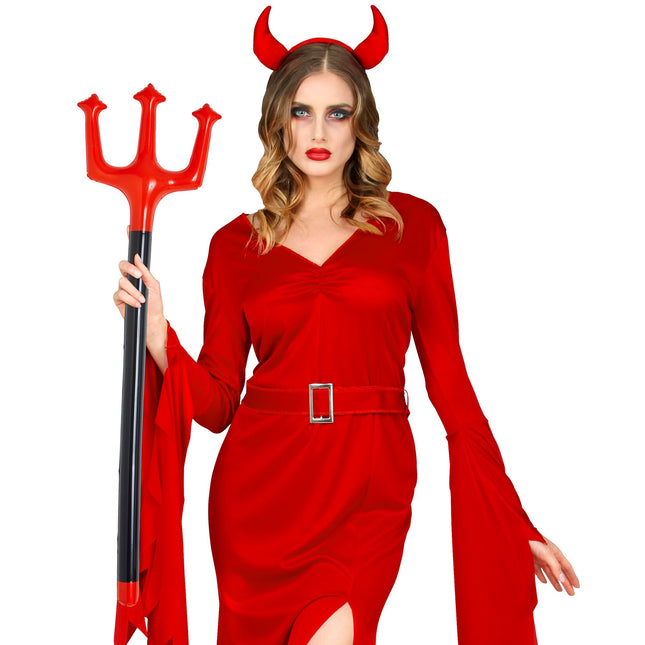Halloween Dreizack Teufel 1,05m