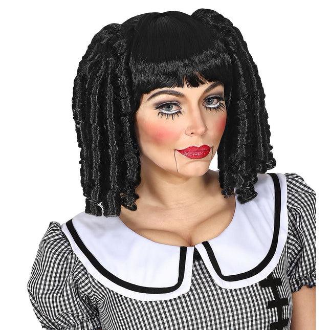 Halloween Perücke Puppe