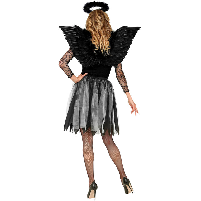 Halloween-Rock Schwarz