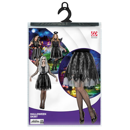 Halloween-Rock Schwarz