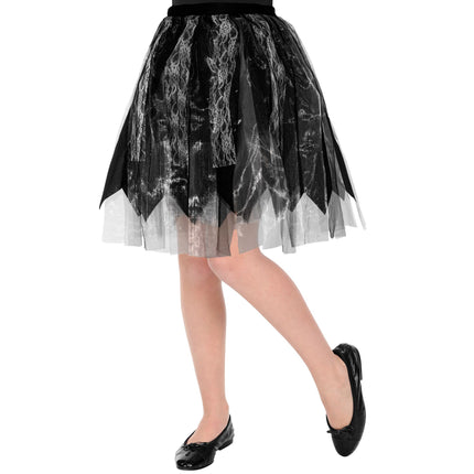 Halloween Rock Schwarz Kind