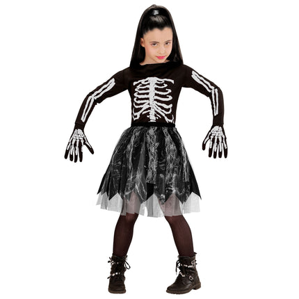 Halloween Rock Schwarz Kind