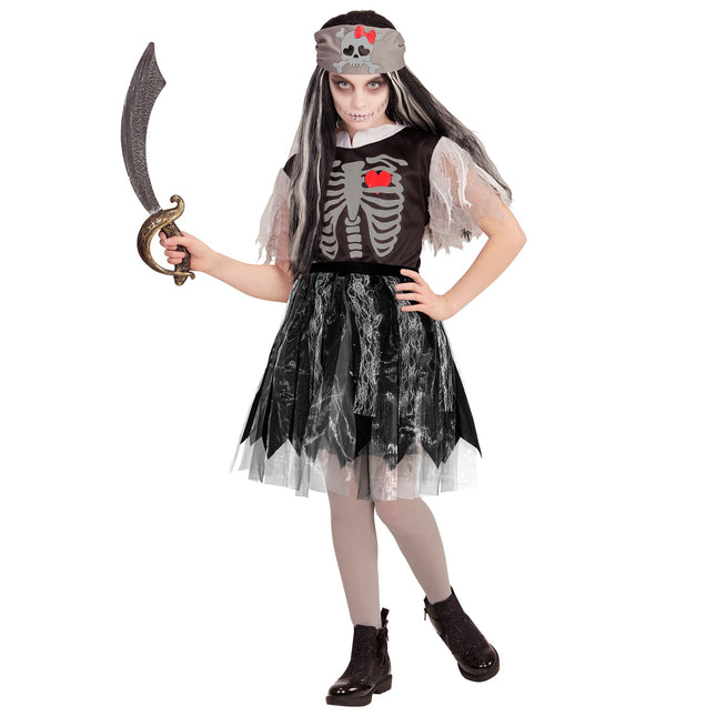 Halloween Rock Schwarz Kind