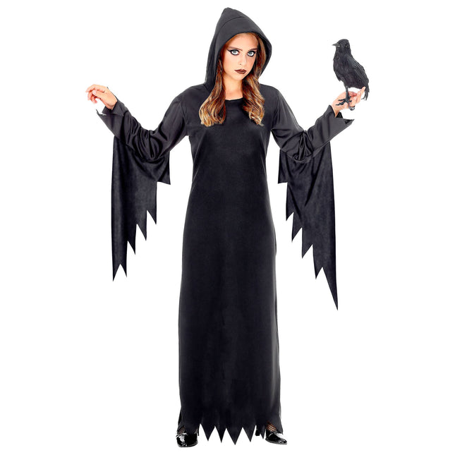 Halloween Kleid Schwarzes Mädchen Gothic Queen