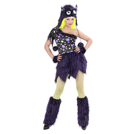 Halloween Kleid Damen Monster