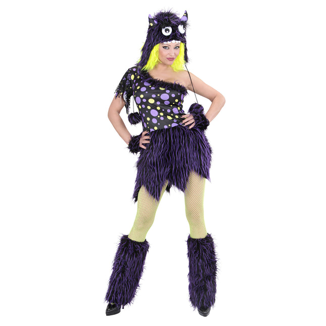Halloween Kleid Damen Monster