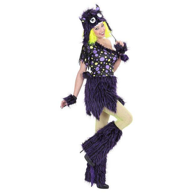 Halloween Kleid Damen Monster