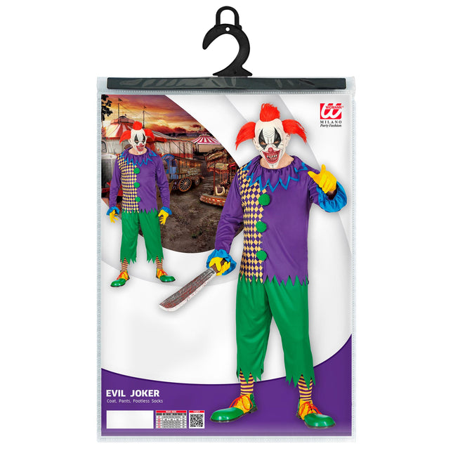 Halloween Kostüm Joker für Männer