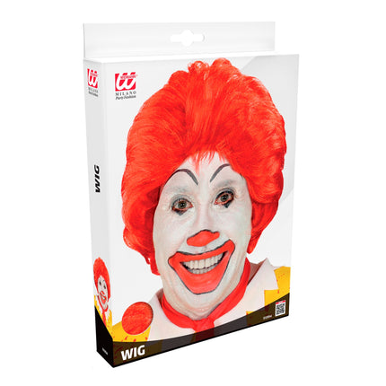 Halloween Perücke Rot Ronald