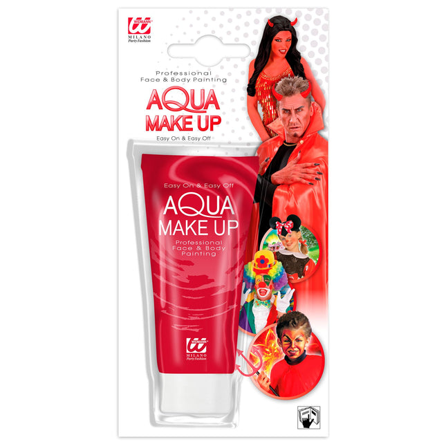 Rote Schmink-Tube 30ml