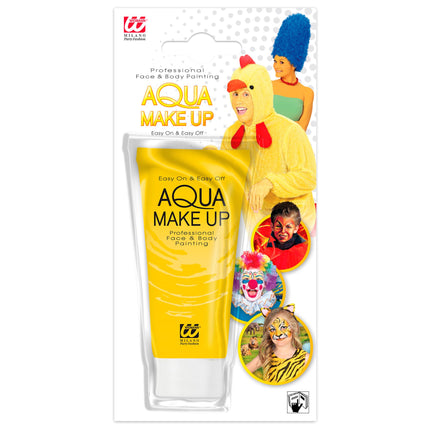 Gelbe Schmink-Tube 30ml