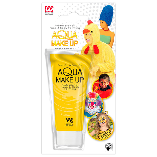 Gelbe Schmink-Tube 30ml