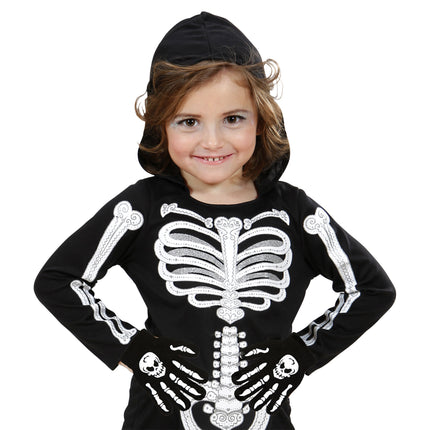 Halloween Handschuhe Kinderknochen