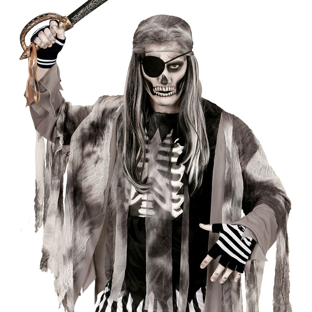 Halloween Handschuhe Pirat