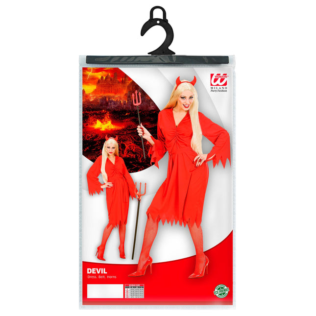 Halloween Kleid Ladies Deviless 3 Stück