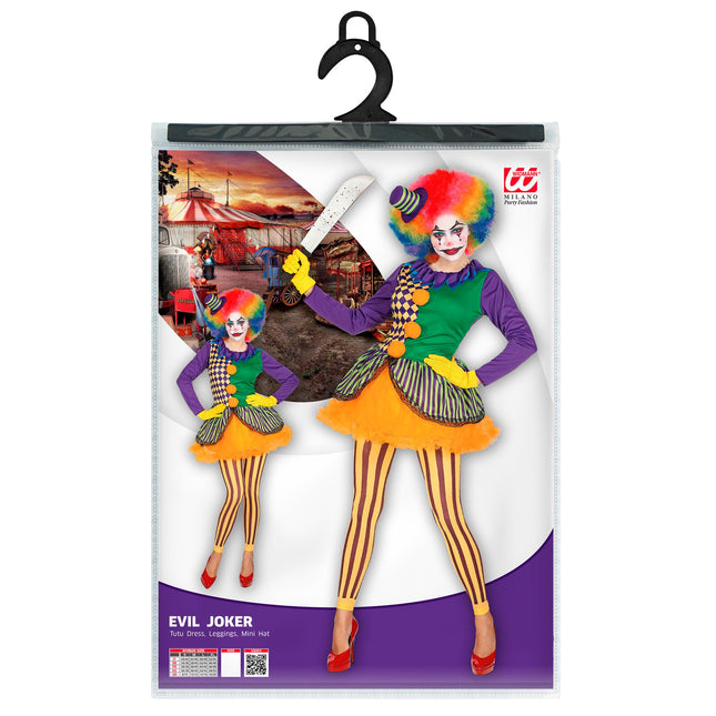 Joker Kostüm Damen 3 Stück