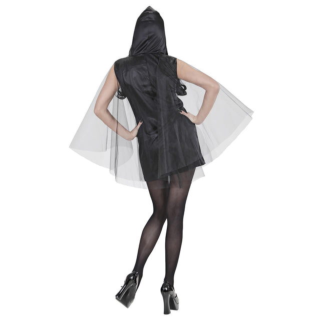 Geisterkleid Totenkopf 2 Stück