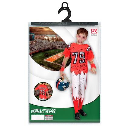Halloween Kostüm Junge American Football 2 Stück
