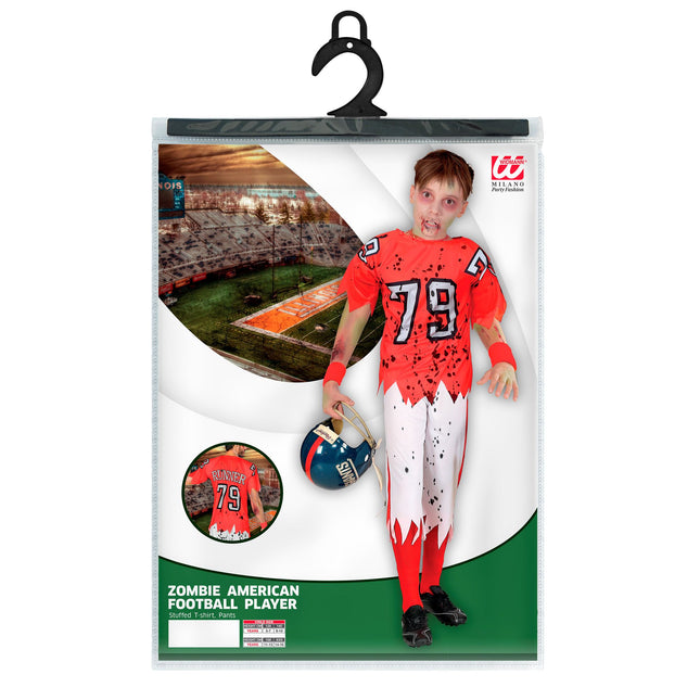 Halloween Kostüm Junge American Football 2 Stück
