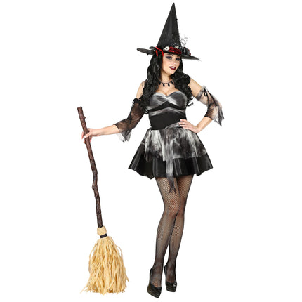 Halloween Hexenbesen 1,25m