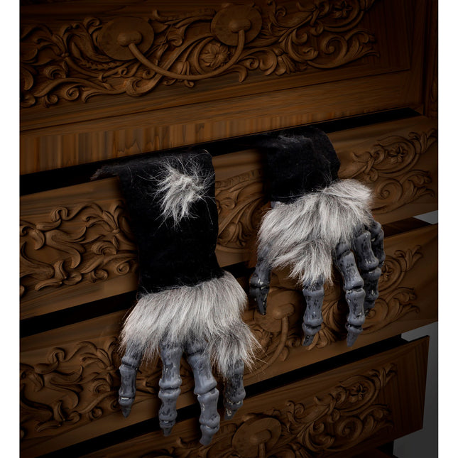 Halloween Fake Hand Monster mit Mantel