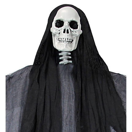 Halloween Puppe Schwarzer Geist 1,53m