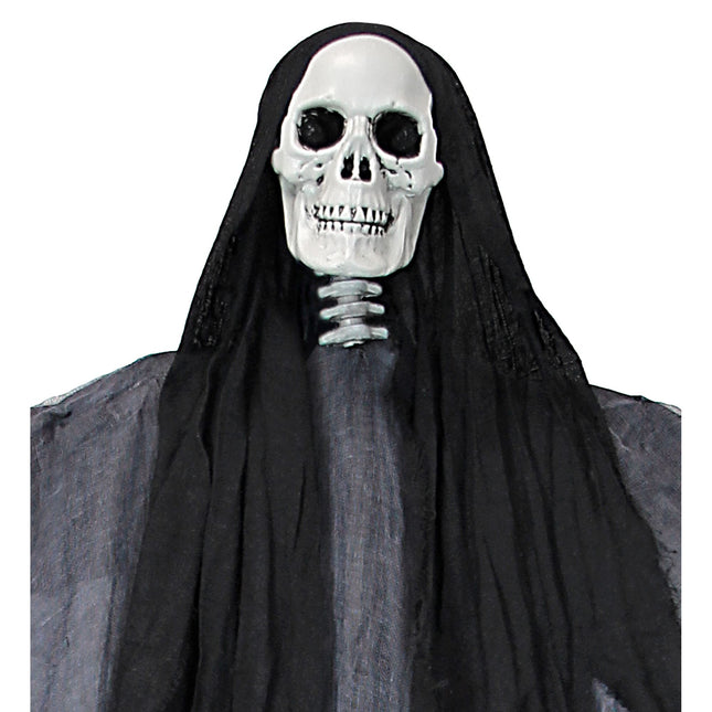 Halloween Puppe Schwarzer Geist 1,53m