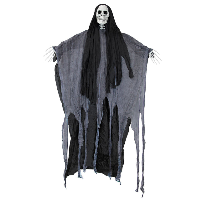 Halloween Puppe Schwarzer Geist 1,53m