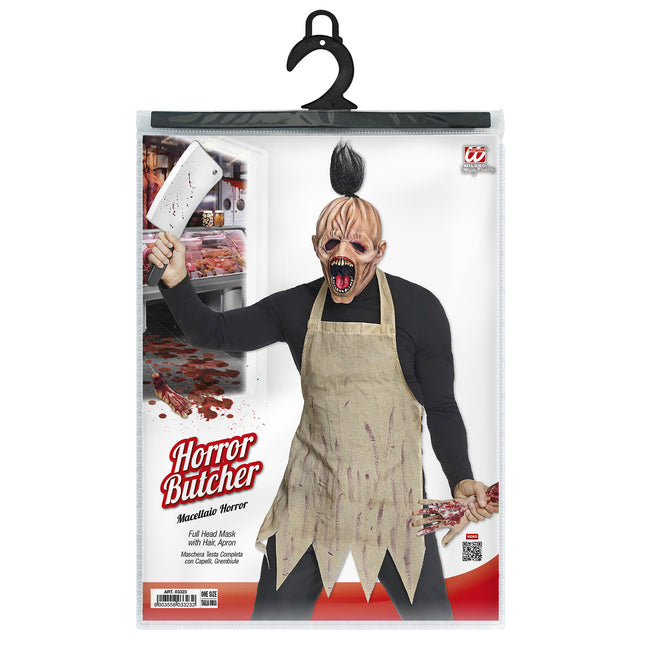 Halloween Zubehör Set Metzger 2 Stück