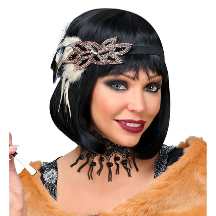 Halloween Halskette mit Perlen