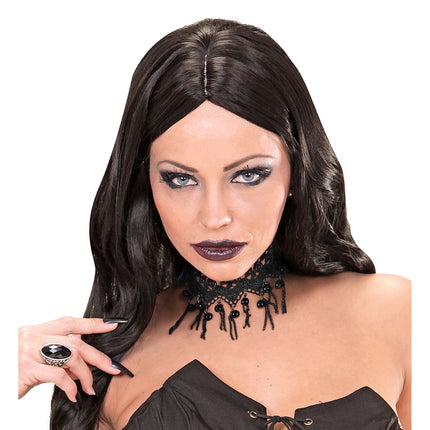 Halloween Halskette mit Perlen