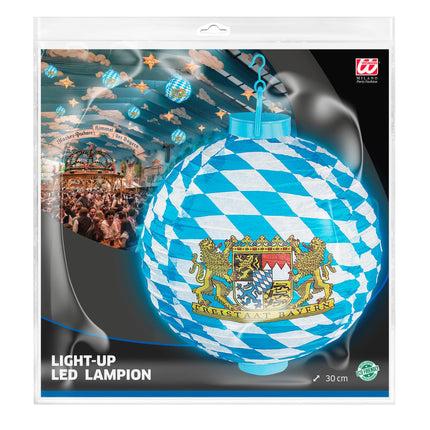 OKTOBERFEST LAMPION MIT LED LICHT