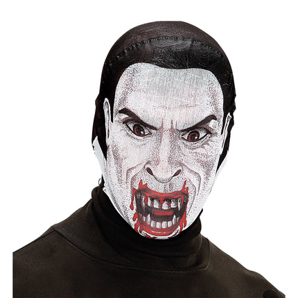 Halloween Maske Weißer Vampirstaub