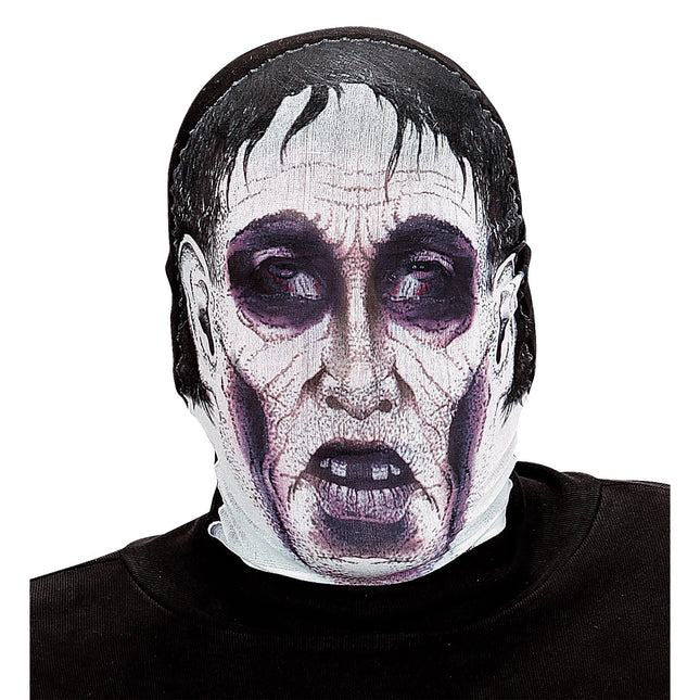 Halloween Maske Lila Zombie