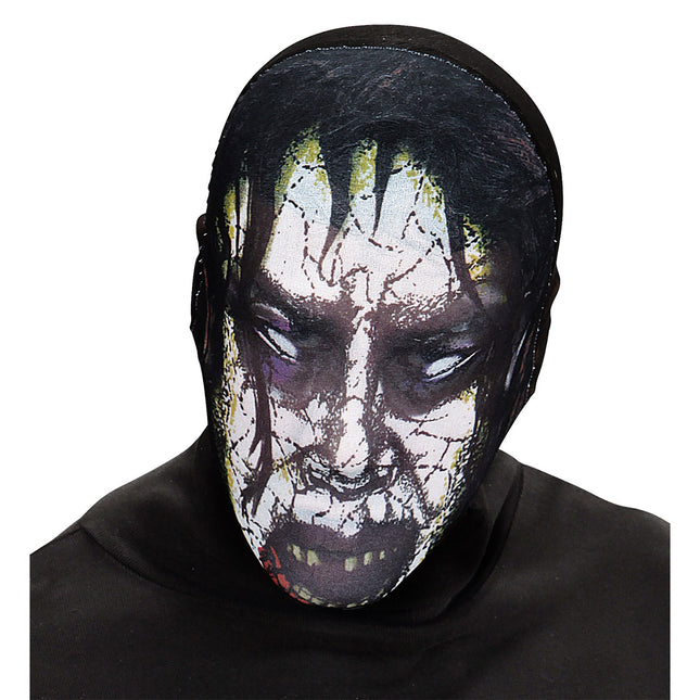 Halloween Maske Grau Zombie Dust