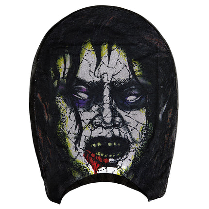 Halloween Maske Grau Zombie Dust