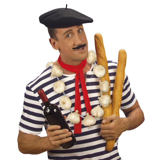 Halloween Halskette Knoblauch 48cm