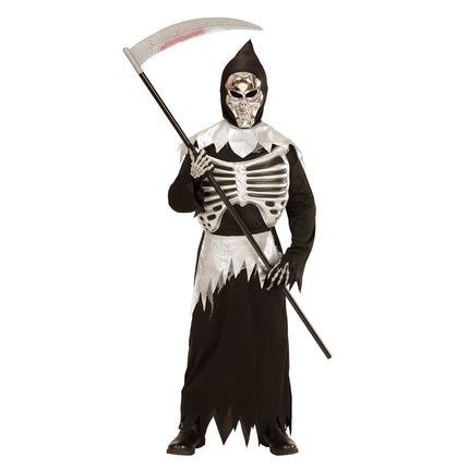 Halloween Kostüm Kind Skinny Reaper 3-teilig