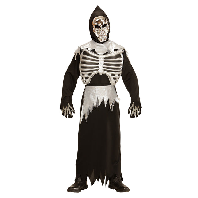 Halloween Kostüm Kind Skinny Reaper 3-teilig