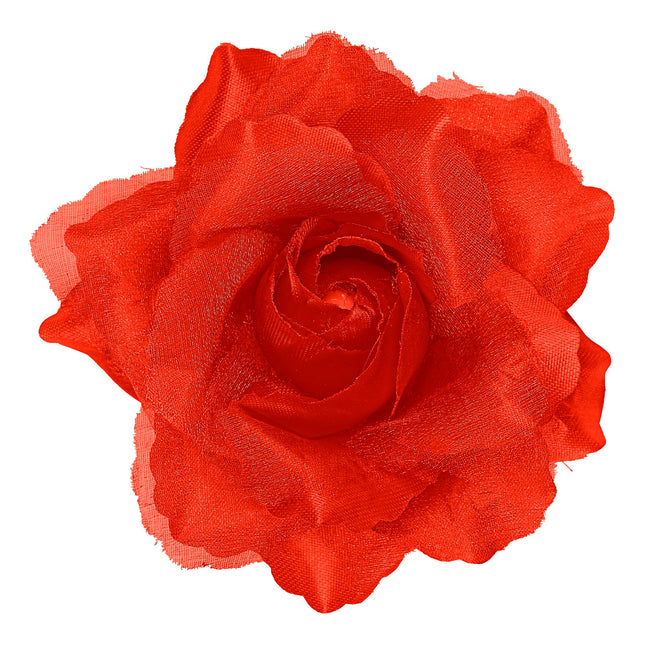 Rote Haarblume