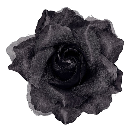 Schwarze Haarblume