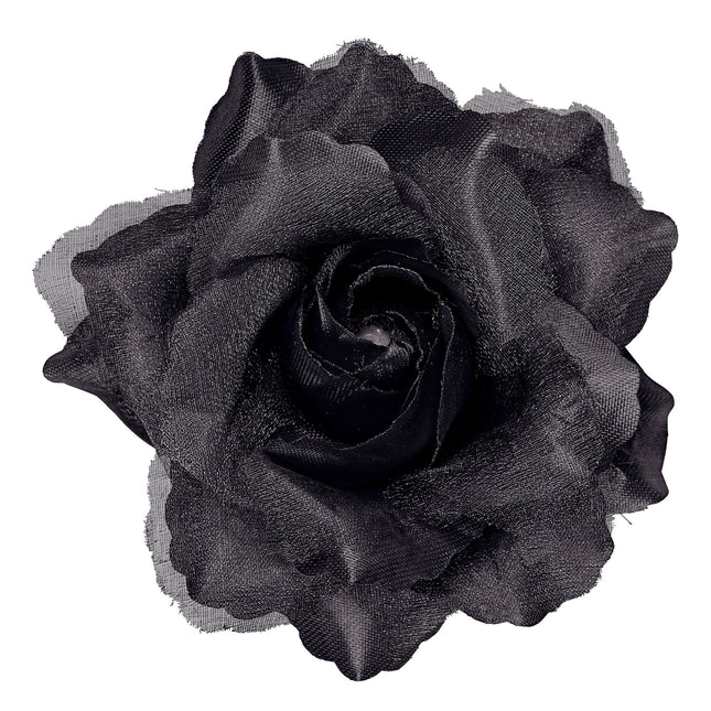 Schwarze Haarblume
